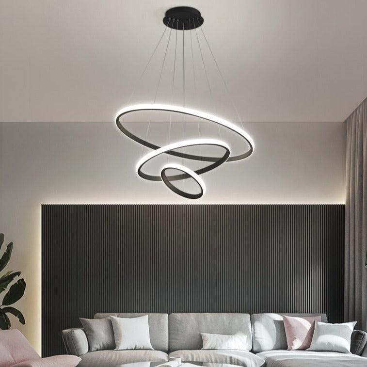 Ambrossi Modern Circular Chandelier - HomeCozify