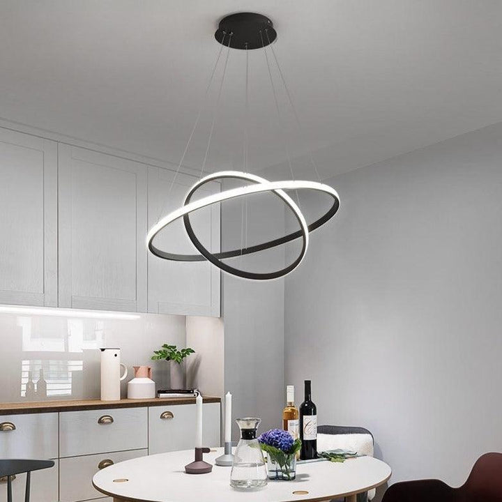 Ambrossi Modern Circular Chandelier - HomeCozify