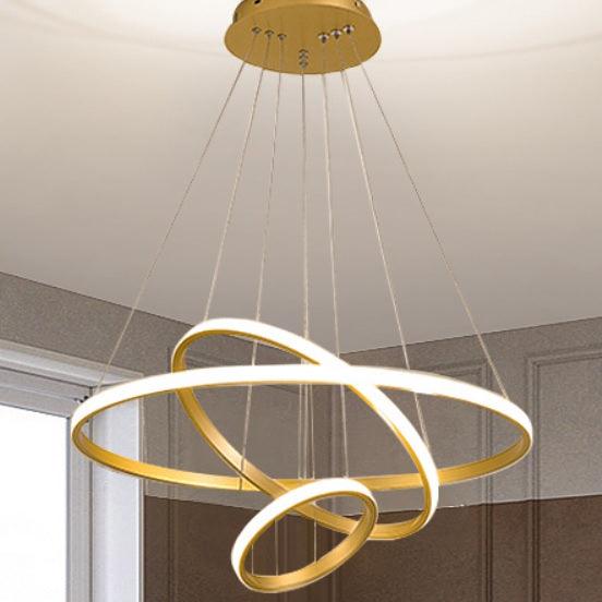 Ambrossi Modern Circular Chandelier - HomeCozify