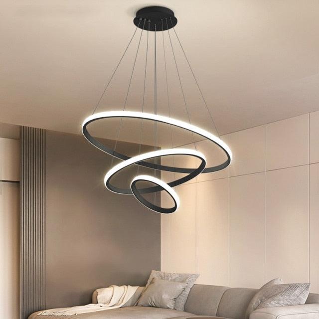 Ambrossi Modern Circular Chandelier - HomeCozify