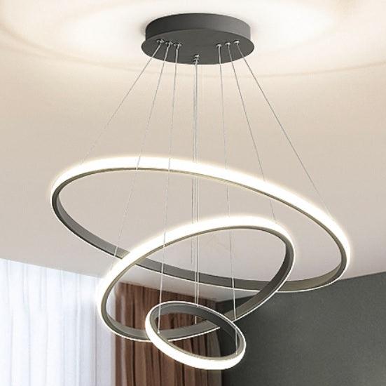 Ambrossi Modern Circular Chandelier - HomeCozify