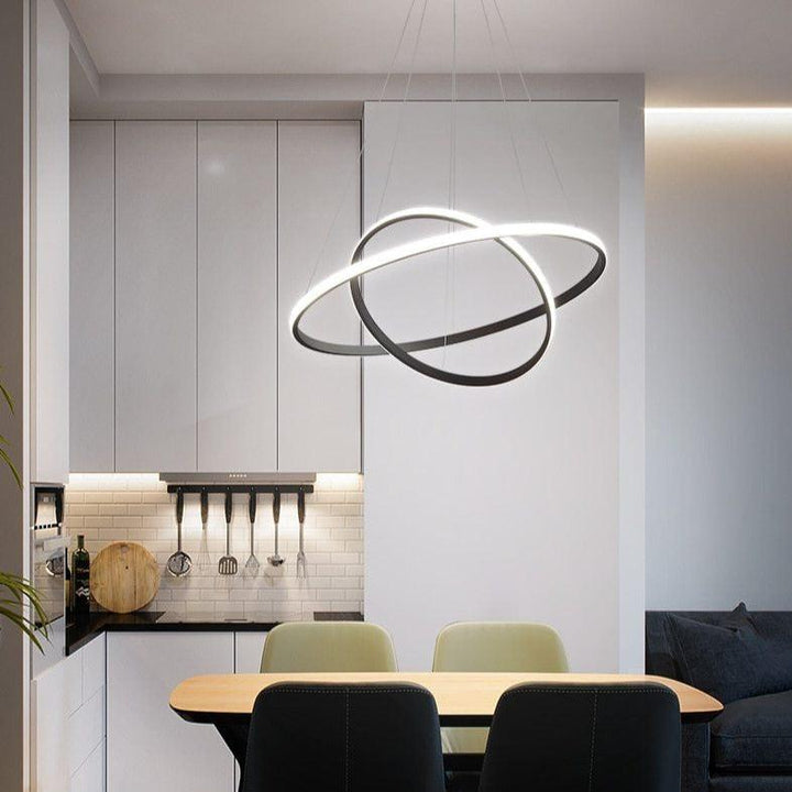 Ambrossi Modern Circular Chandelier - HomeCozify