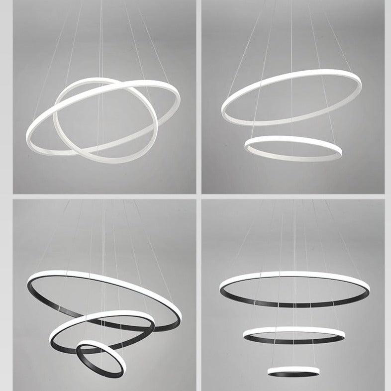 Ambrossi Modern Circular Chandelier - HomeCozify