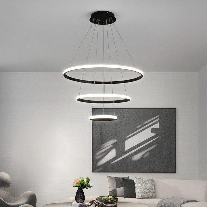 Ambrossi Modern Circular Chandelier - HomeCozify