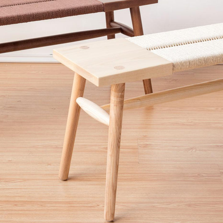 Ambrus Wood Bench - HomeCozify