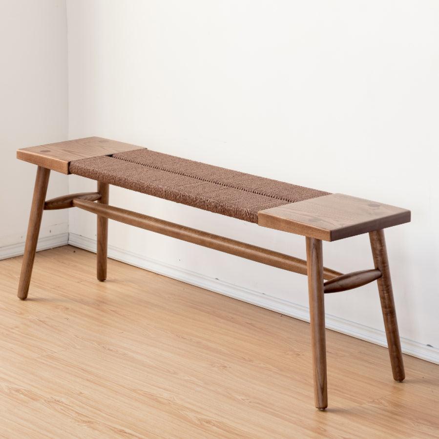 Ambrus Wood Bench - HomeCozify