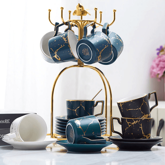 Amelie Porcelain Tea Set - HomeCozify