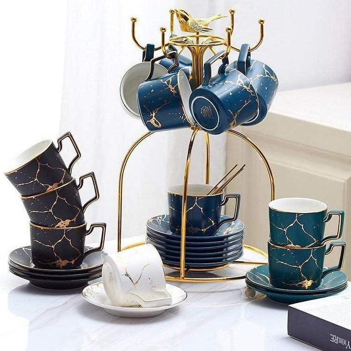 Amelie Porcelain Tea Set - HomeCozify