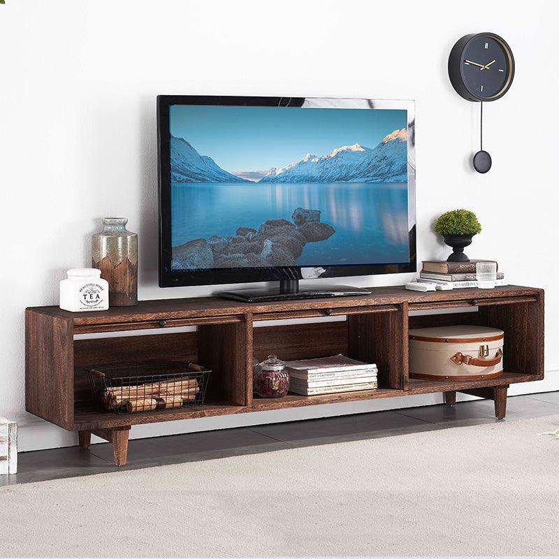 Anelia Solid Wood TV Stand - HomeCozify