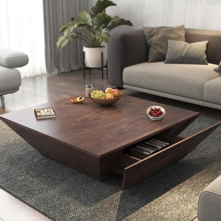 Aniko Designer Coffee Table with Storage - HomeCozify