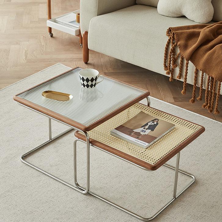 Apollo Frame Nesting Coffee Table(Set of 2) - HomeCozify