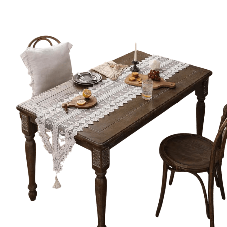 Aretha Lace Table Runner - HomeCozify
