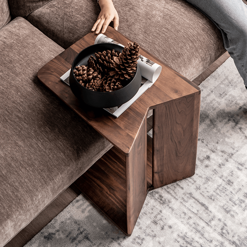 Ash Wood End Table Set - HomeCozify