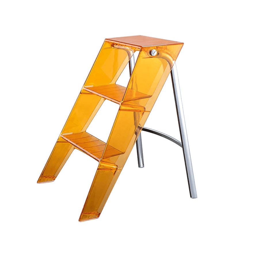 Audrey Acrylic Ladder Side Table - HomeCozify