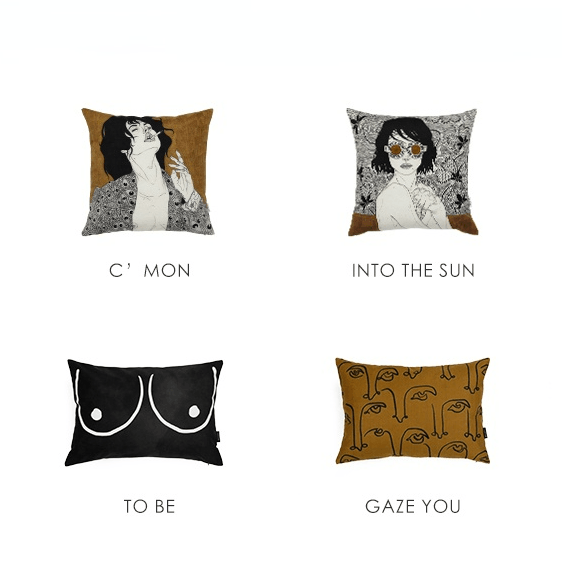 Bela illustration Pillow Cover & Insert - HomeCozify