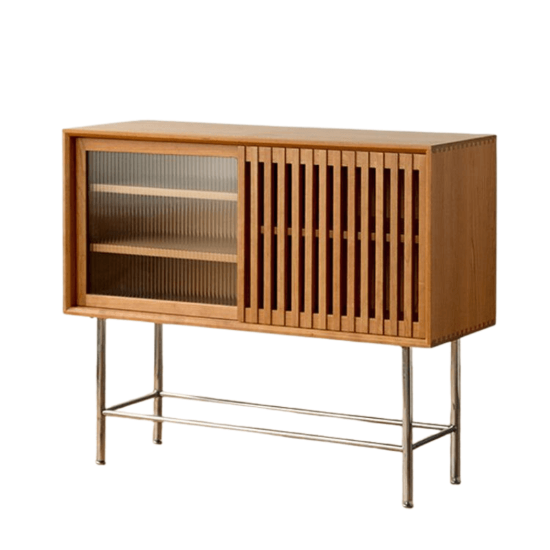 Benvenuto Wood Storage Sideboard - HomeCozify