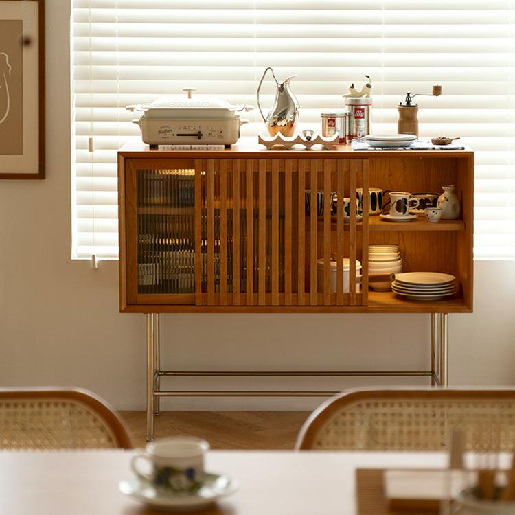 Benvenuto Wood Storage Sideboard - HomeCozify