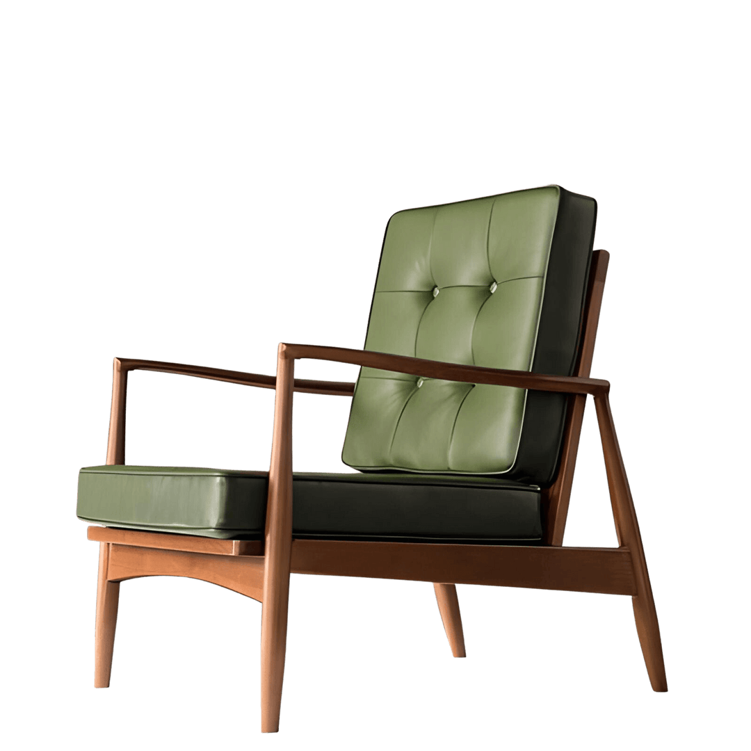 Boris Leather Armchair - HomeCozify