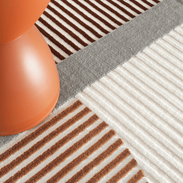 Bria Orange Area Rug		Solomiya	Done 	HomeC	Bellini Orange Area Rug - HomeCozify