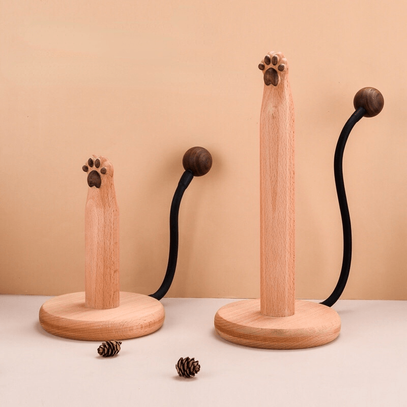 Cat Paw Paper Towel Holder - HomeCozify