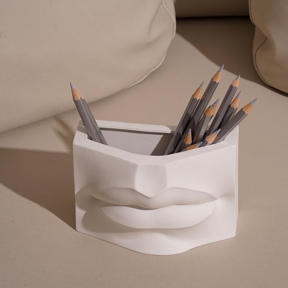 Ceramic Sculpture Pen Holder - HomeCozify