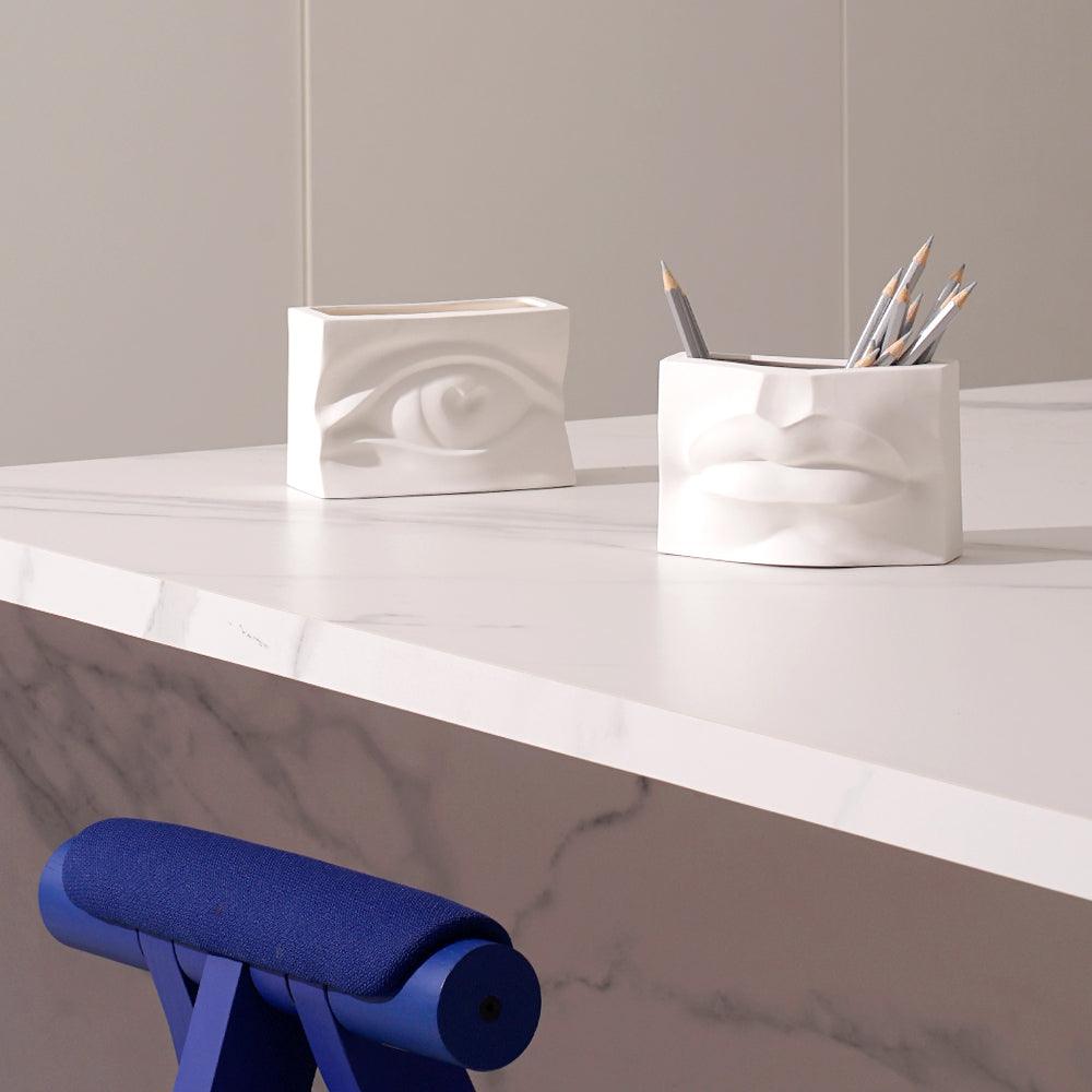 Ceramic Sculpture Pen Holder - HomeCozify