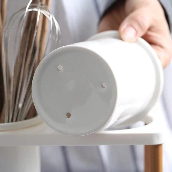 Ceramic Utensil Holder - HomeCozify