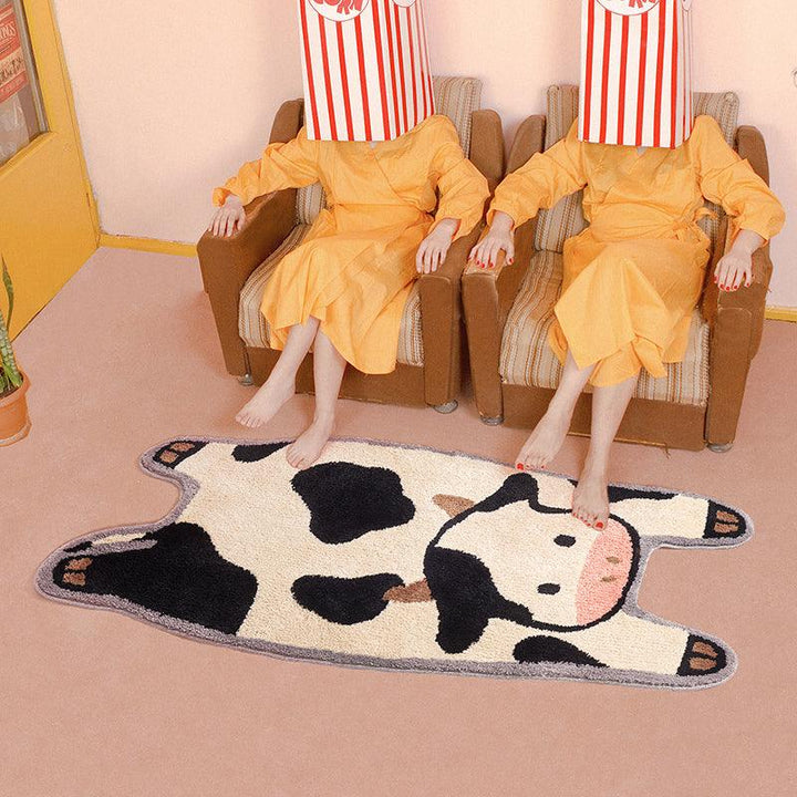 Chambers Cow Area Rug - HomeCozify