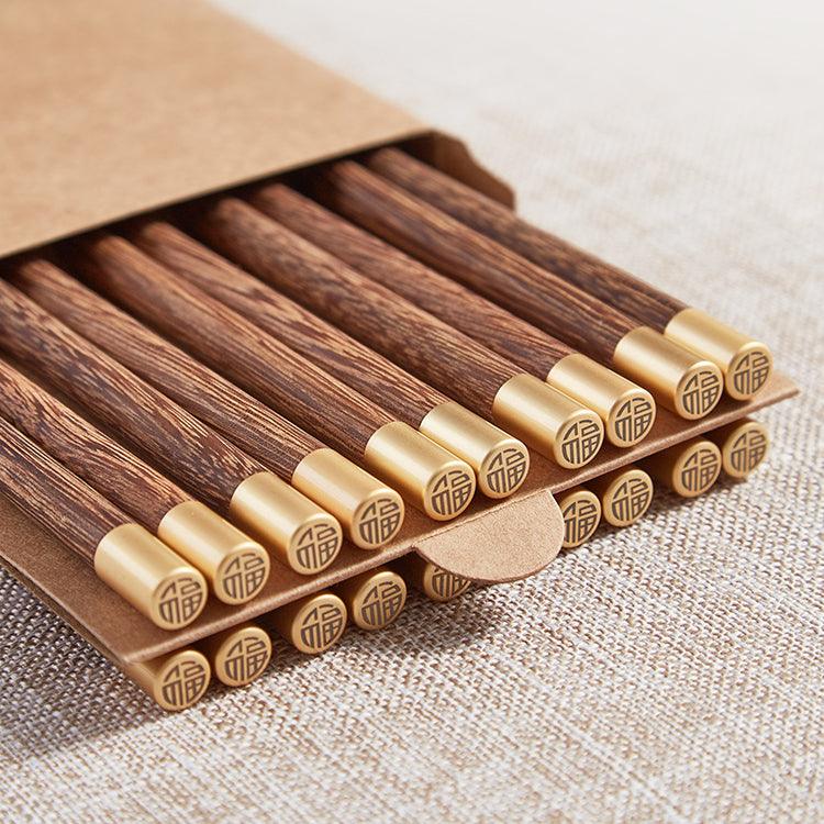 Chinese Wenge Wood Chopsticks - HomeCozify