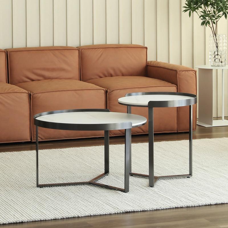 Clemens 2 Nesting Coffee Table - HomeCozify