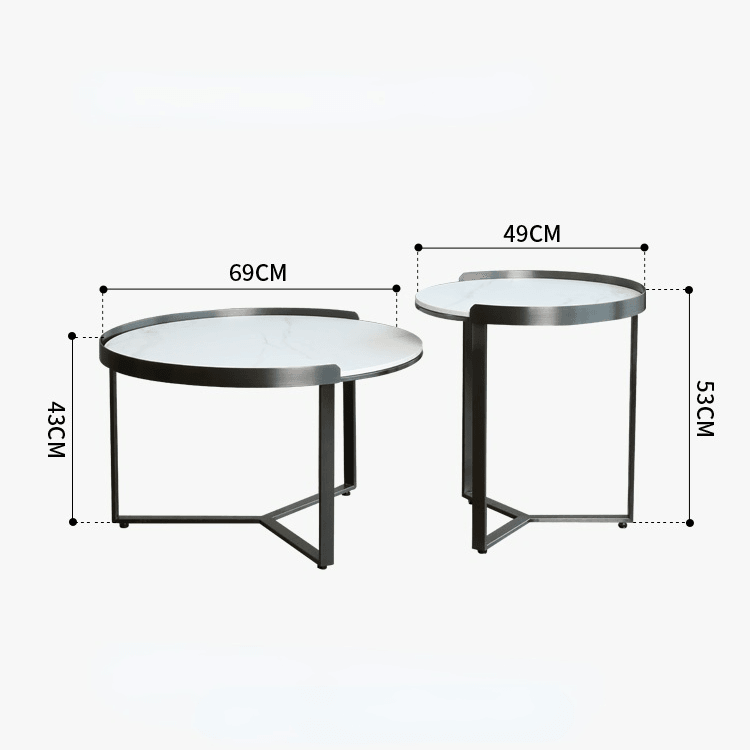 Clemens 2 Nesting Coffee Table - HomeCozify