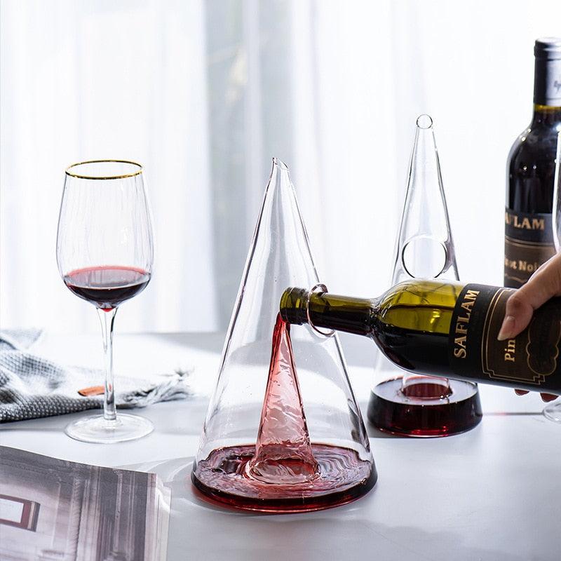 Cone Designer Wine Decanter - HomeCozify