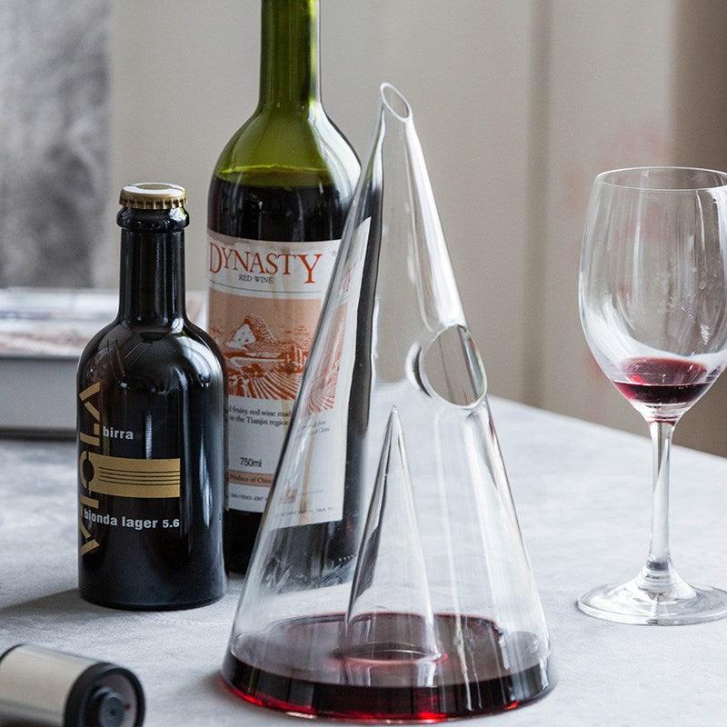 Cone Designer Wine Decanter - HomeCozify