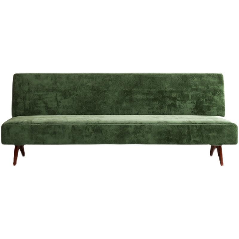 Cosimo Velvet Armless Sofa - HomeCozify