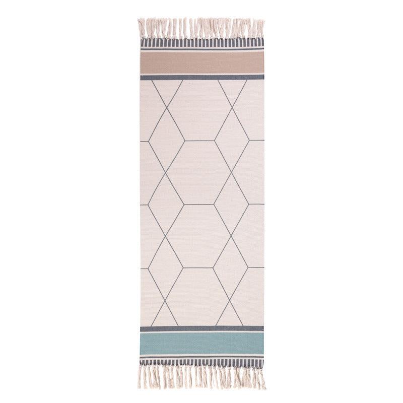 Csenge Cotton Bedroom Rug - HomeCozify