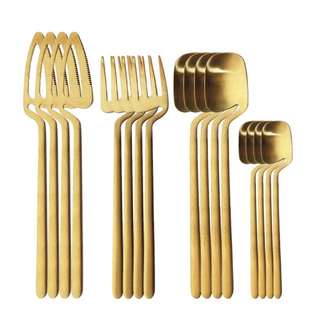 Designer Cutlery 4 People Set - HomeCozify