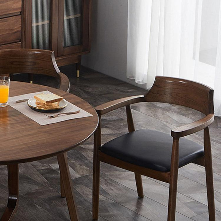 Detlef Solid Wood Dining Table - HomeCozify