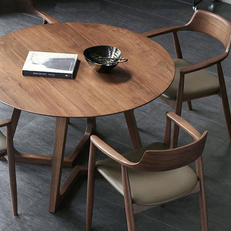 Detlef Solid Wood Dining Table - HomeCozify