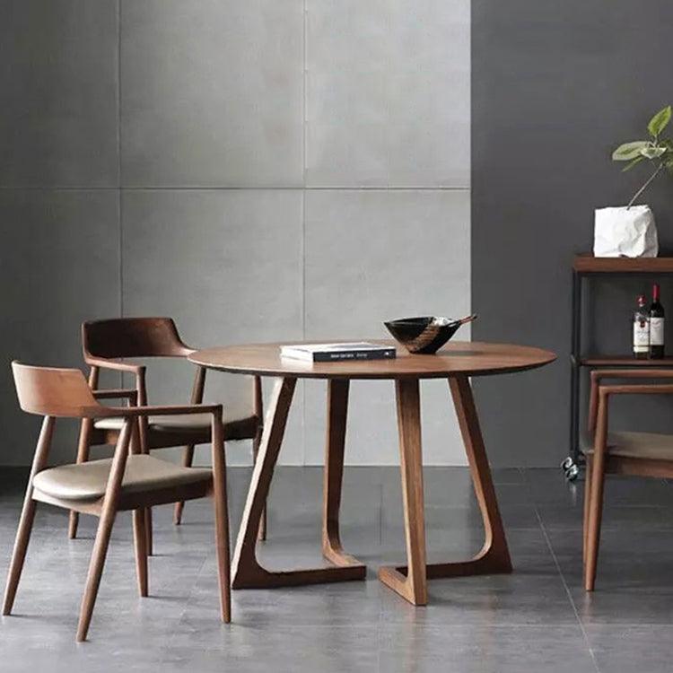 Detlef Solid Wood Dining Table - HomeCozify