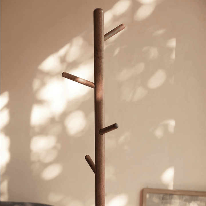 Dianna Freestanding Wood Coat Rack - HomeCozify