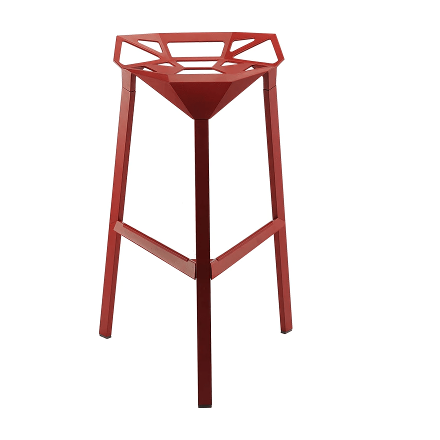 Dritan Metal Art Bar Stool (set of 2) - HomeCozify