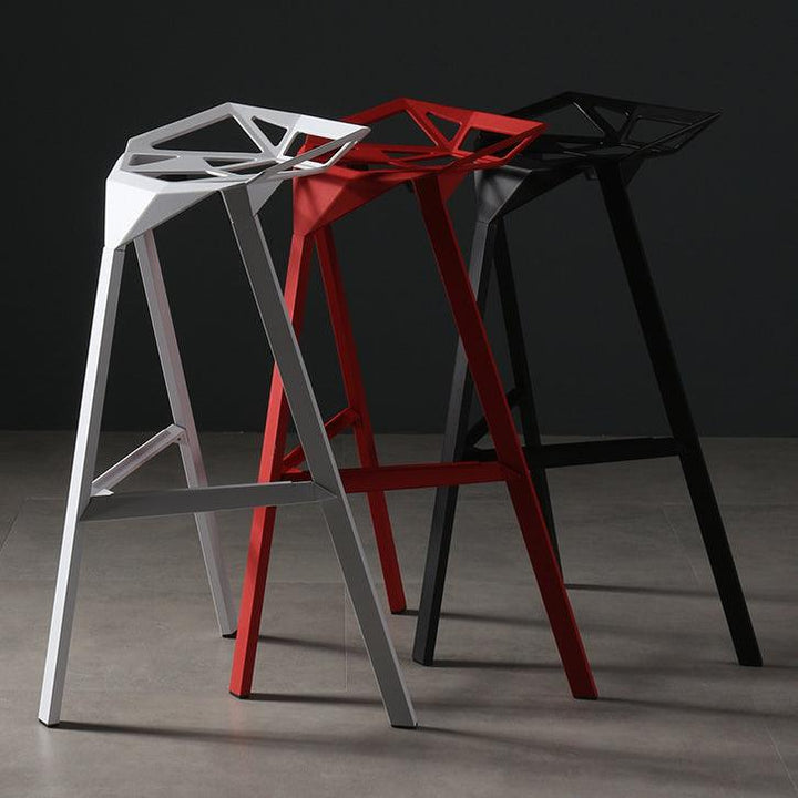 Dritan Metal Art Bar Stool (set of 2) - HomeCozify