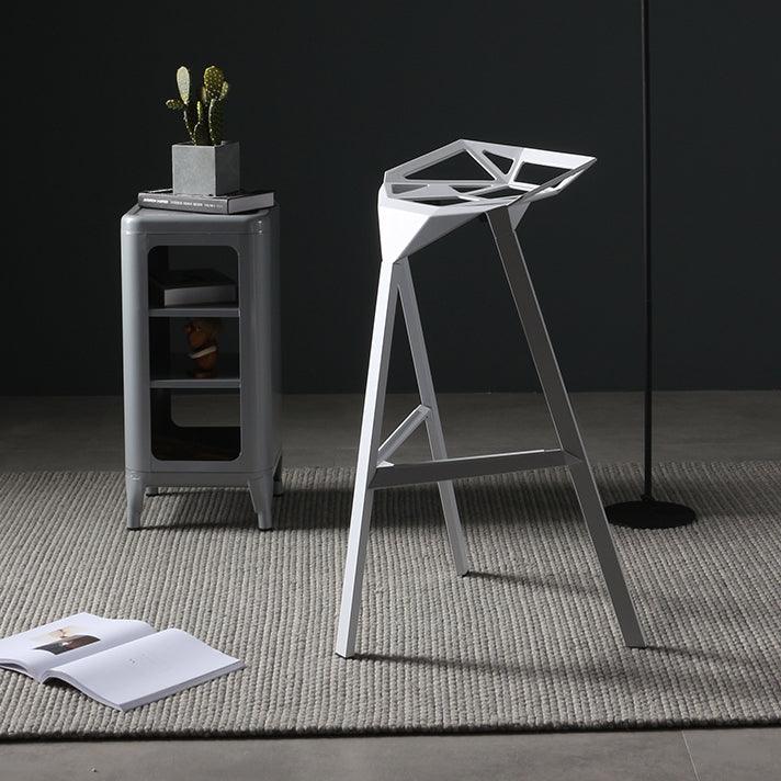 Dritan Metal Art Bar Stool (set of 2) - HomeCozify