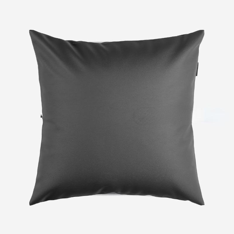 Earth tones Artificial Leather Pillow - HomeCozify