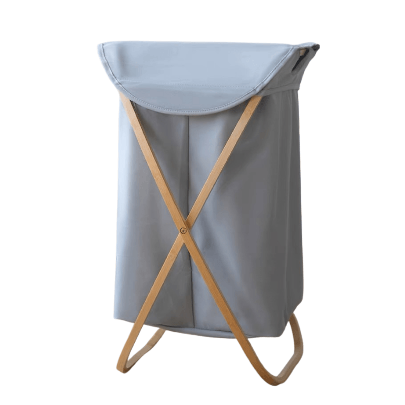 Enim Bamboo Laundry Basket - HomeCozify