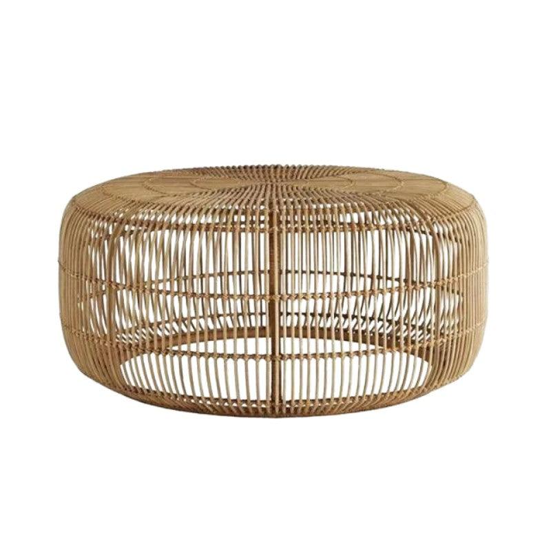 Enzo Hand-woven Rattan Coffee Table - HomeCozify