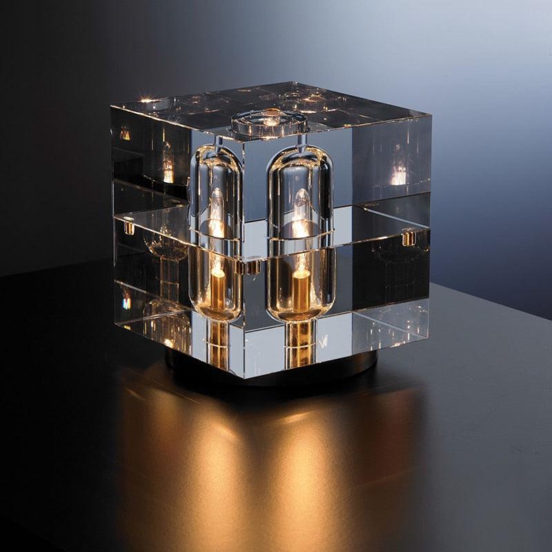 Ervin Clear CrystalTable Lamp - HomeCozify