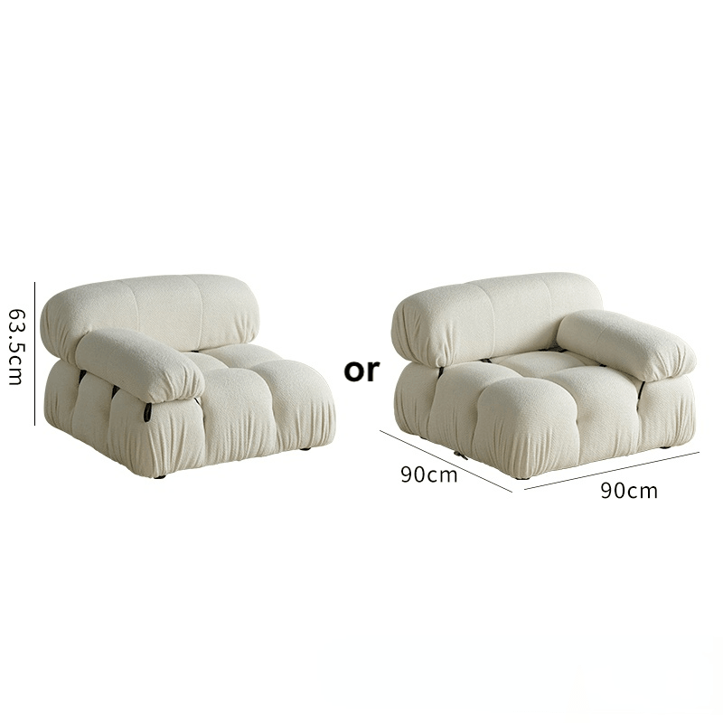 Eszti Block Designer Sofa - HomeCozify