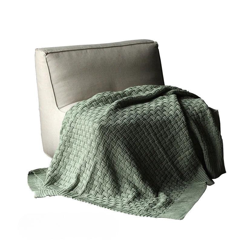 Evelyn Textured Blanket - HomeCozify