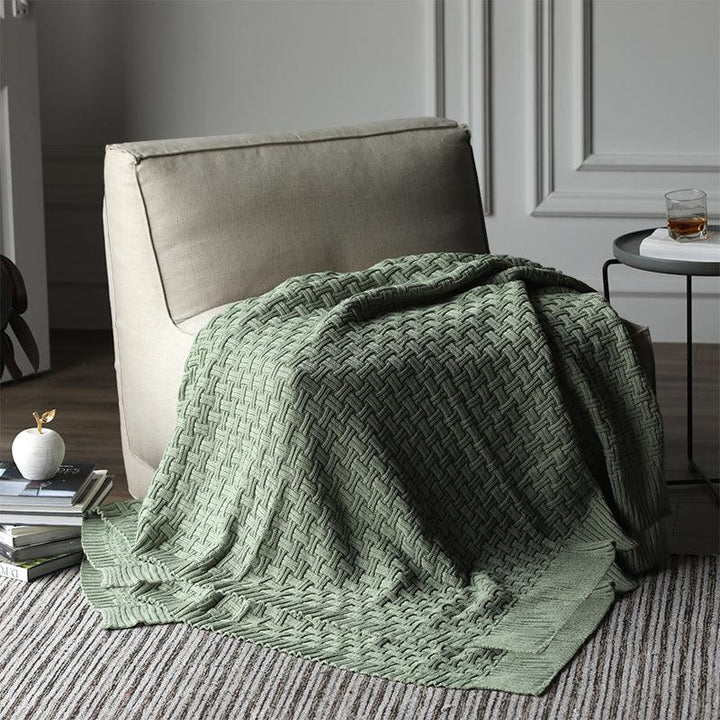 Evelyn Textured Blanket - HomeCozify